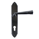 From The Anvil Gothic 92pz Euro Handles For Multi-Point Locks - Black