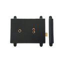 From The Anvil Rim Lock and Cast Iron Cover - Black