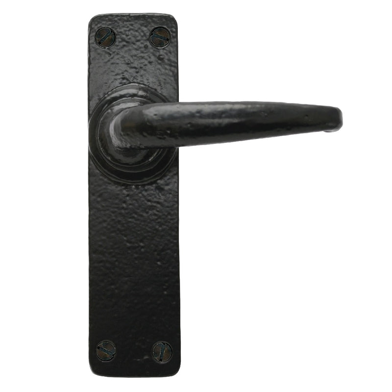 From The Anvil Smooth Latch Handles - Black