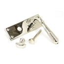 From The Anvil Reeded Bathroom Handles - Polished Nickel