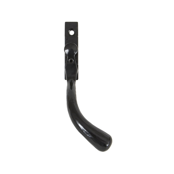 From The Anvil Peardrop Large Espagnolette Fastener RH - Black