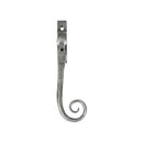 From The Anvil Large Monkeytail Espagnolette RH - Pewter
