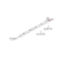 From The Anvil Cast Peardrop Stay 10" - Satin Chrome