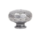 From The Anvil Large Hammered Cupboard Knob - Natural Smooth