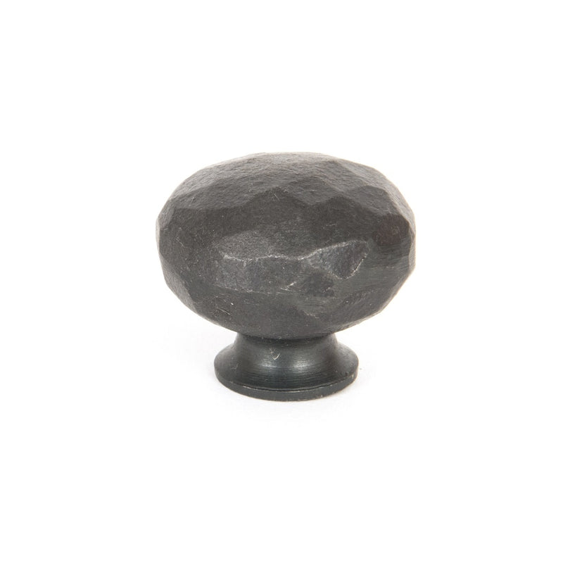 From The Anvil Small Hammered Cupboard Knob - Beeswax