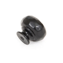 From The Anvil Small Hammered Cupboard Knob - Black