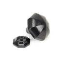 From The Anvil Large Octagonal Cabinet Knob - Black
