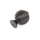 From The Anvil Twist Cabinet Knob - Black