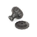 From The Anvil Large Flower Cabinet Knob - Beeswax