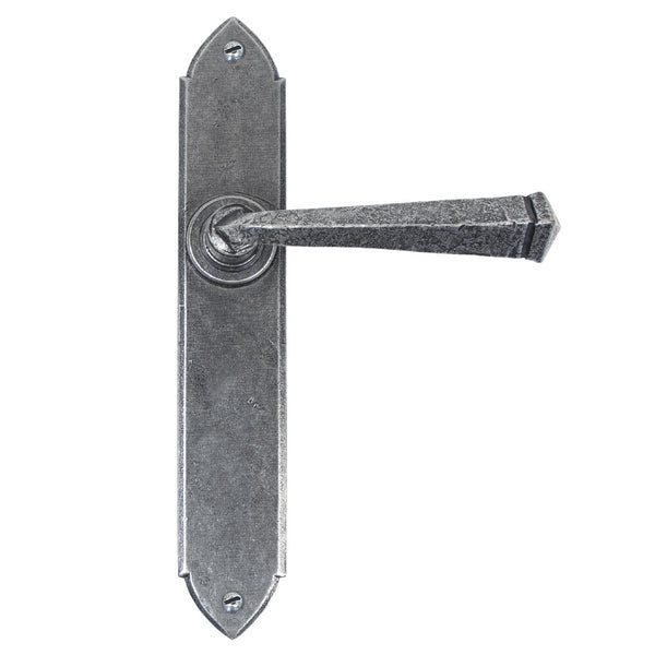 From The Anvil Gothic Latch Handles - Pewter