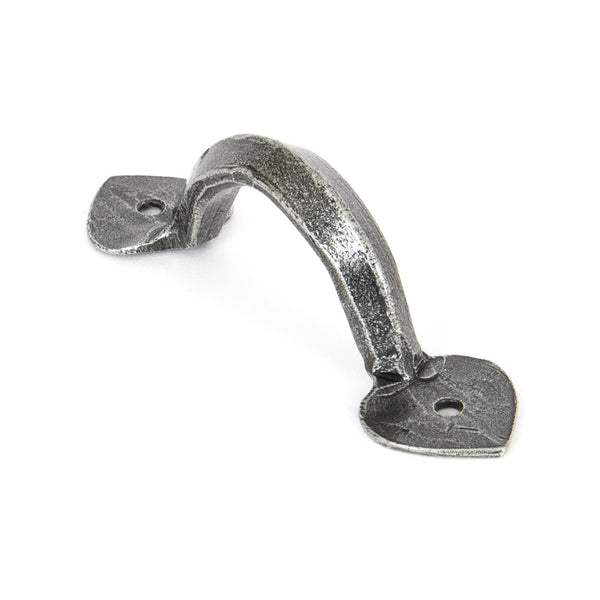From The Anvil Gothic D Pull Handle - 4" - Pewter