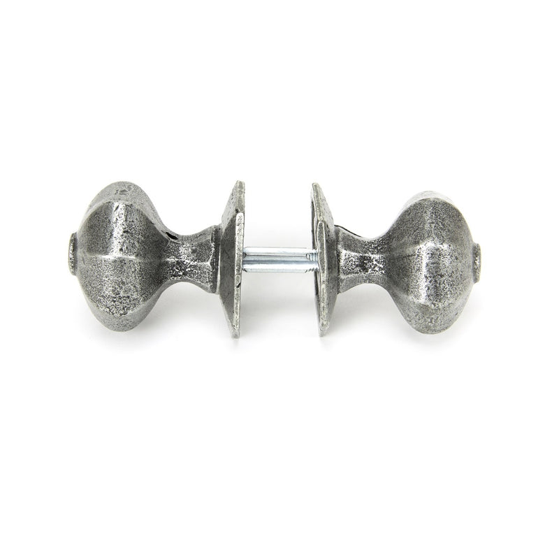From The Anvil Small Octagonal Knob Set - Pewter
