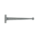 From The Anvil 'T' Shape Hinges (pair) - 18" - Pewter