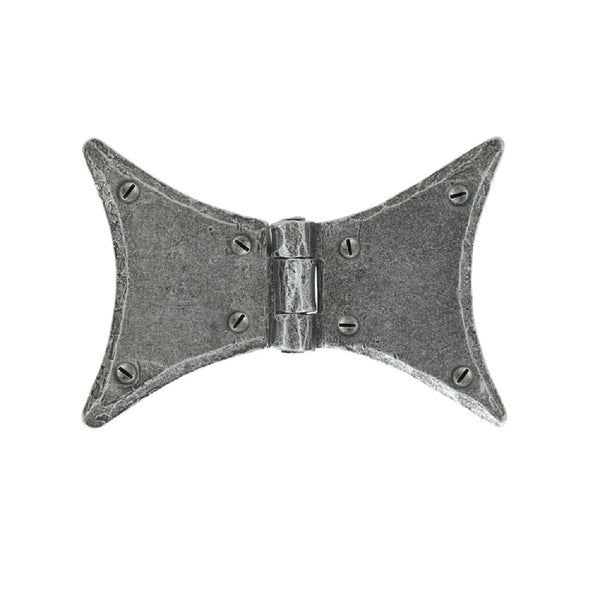 From The Anvil Small Butterfly Hinges (pair) - Pewter