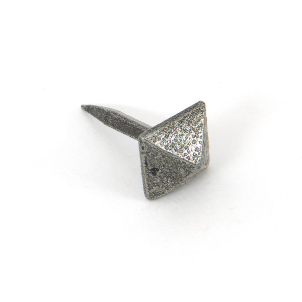 From The Anvil Small Pyramid Door Stud - Pewter