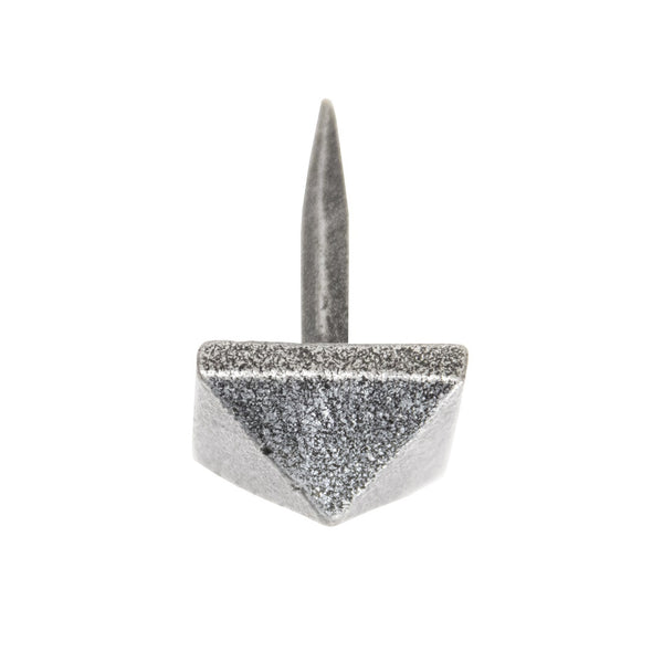 From The Anvil Medium Pyramid Door Stud - Pewter