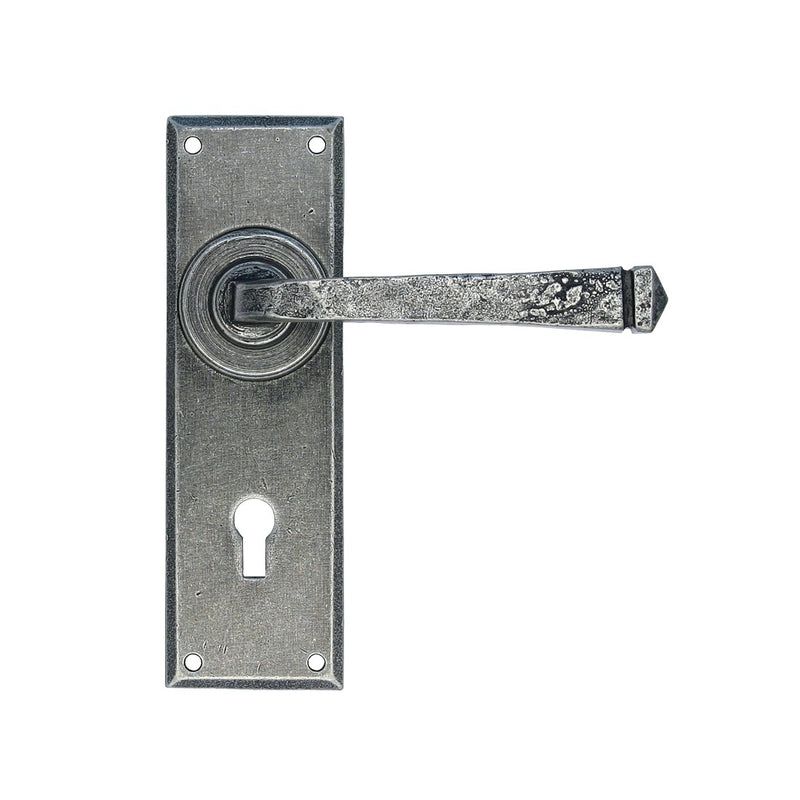 From The Anvil Avon Lock Handles - Pewter