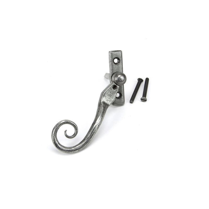 From The Anvil Small Monkeytail Espagnolette LH - Pewter