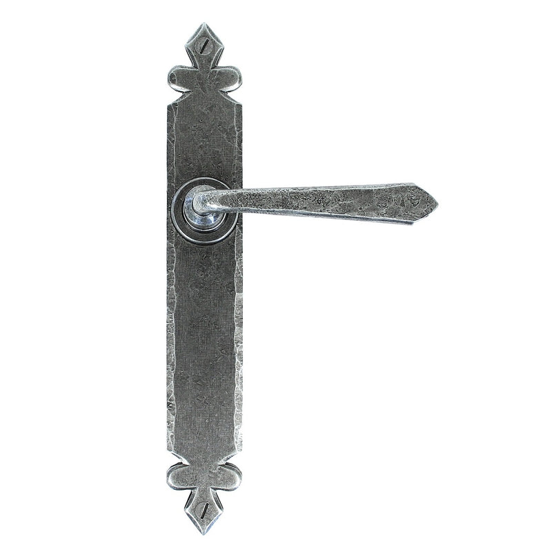From The Anvil Cromwell Latch Handles - Pewter