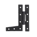 From The Anvil 3.25" 'HL' Hinges (pair) - Black