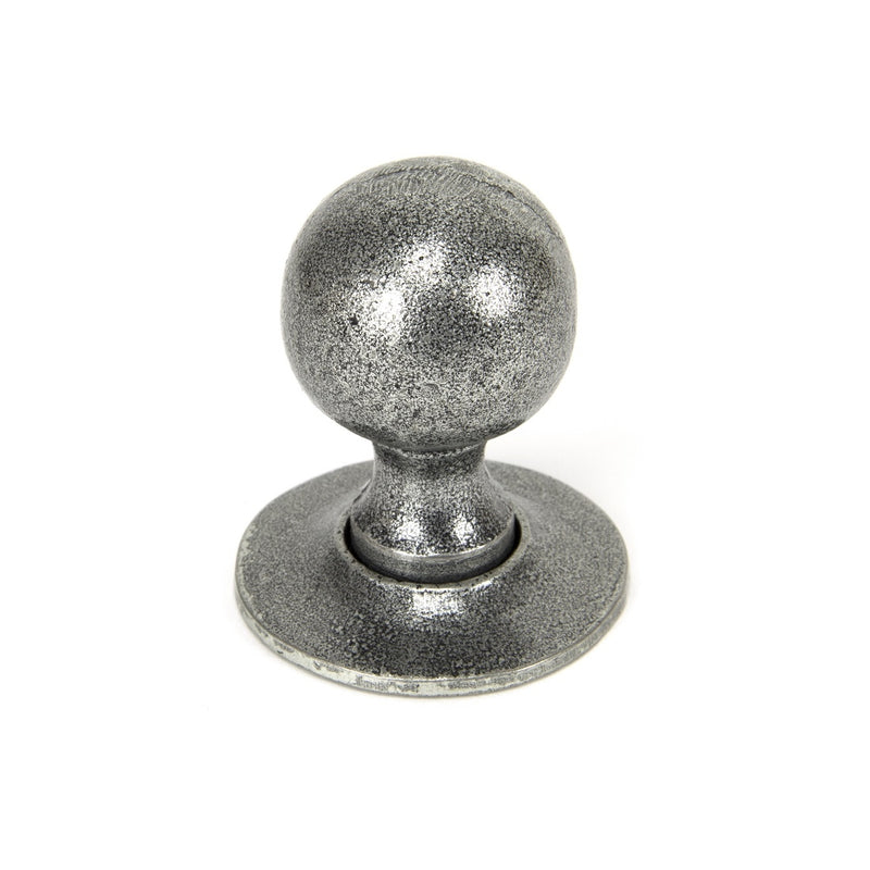 From The Anvil Round Knob Set - Pewter