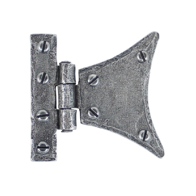 From The Anvil Small Half Butterfly Hinges (pair) - Pewter