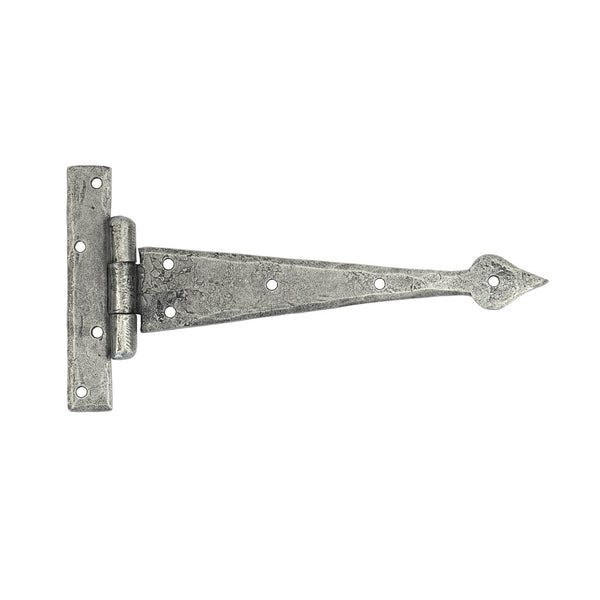 From The Anvil 'T' Shape Hinges (pair) - 9" - Pewter