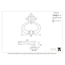 From The Anvil Shakespeare Door Knocker - Pewter