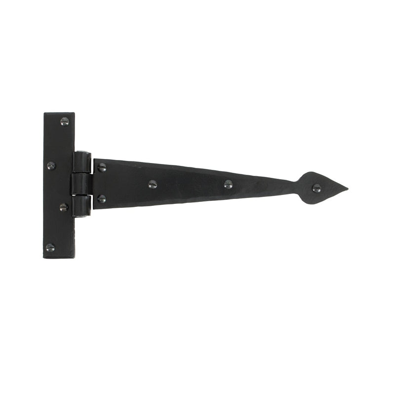 From The Anvil 'T' Shape Hinges (pair) - 9" - Black