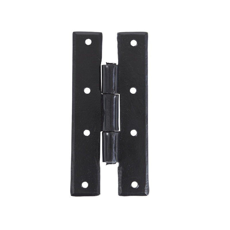 From The Anvil 4" 'H' Hinges (pair) - Black