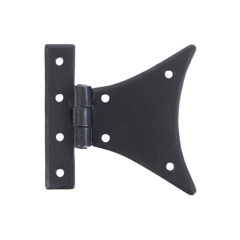 From The Anvil Large Half Butterfly Hinges (pair) - Black