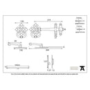 From The Anvil Shakespeare Latch Set - Black