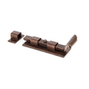 From The Anvil Straight Fishtail Door Bolt - 4" - Bronze
