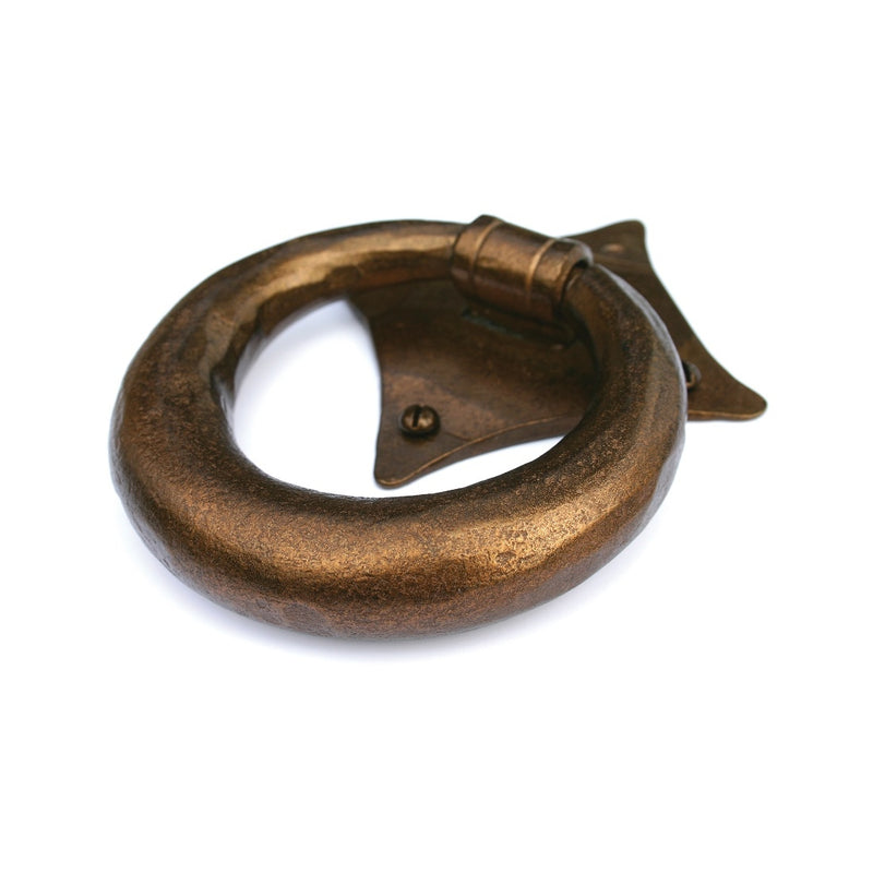 From The Anvil Ring Door Knocker - Bronze