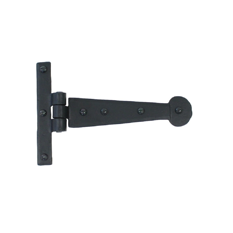 From The Anvil 'T' Shape Hinges (pair) - 6" - Black