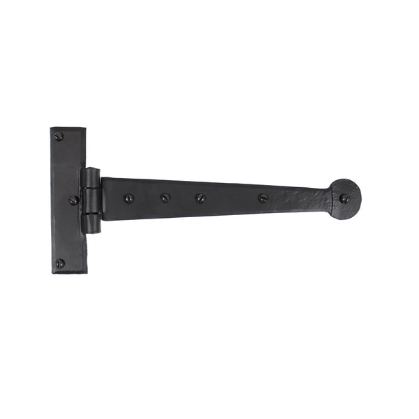 From The Anvil 'T' Shape Hinges (pair) - 9" - Black