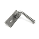 From The Anvil Regency Lock Handles - Pewter