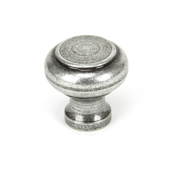 From The Anvil Small Regency Cupboard Knob - Pewter