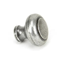 From The Anvil Large Regency Cupboard Knob - Pewter