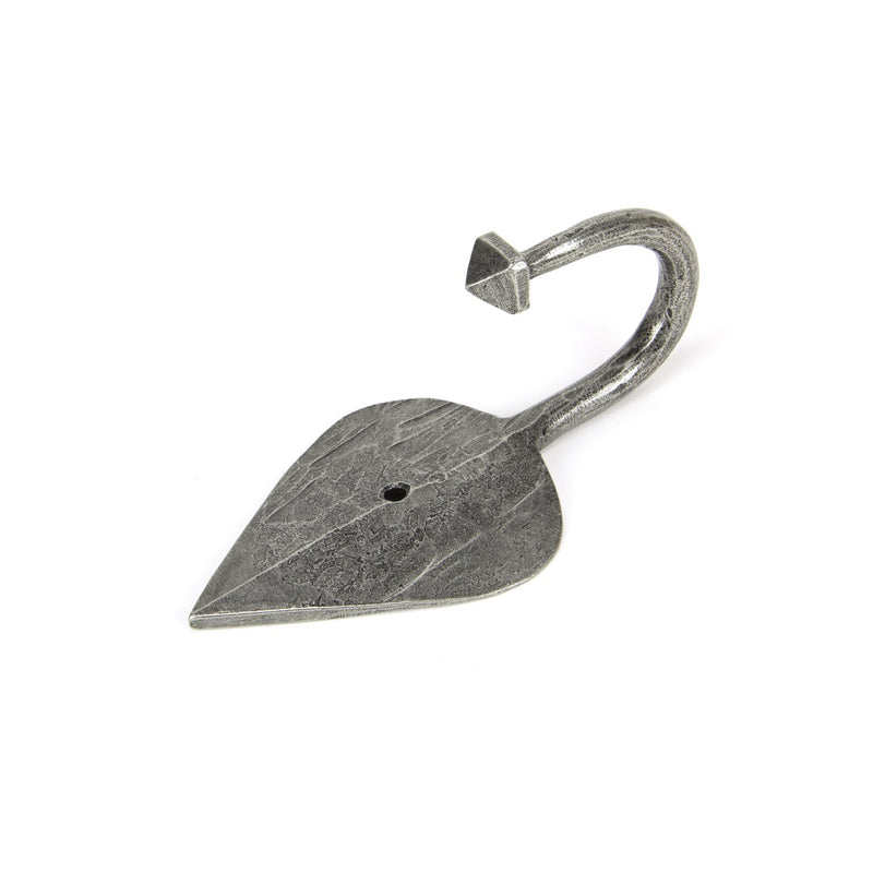 From The Anvil Shropshire Coat Hook - Pewter