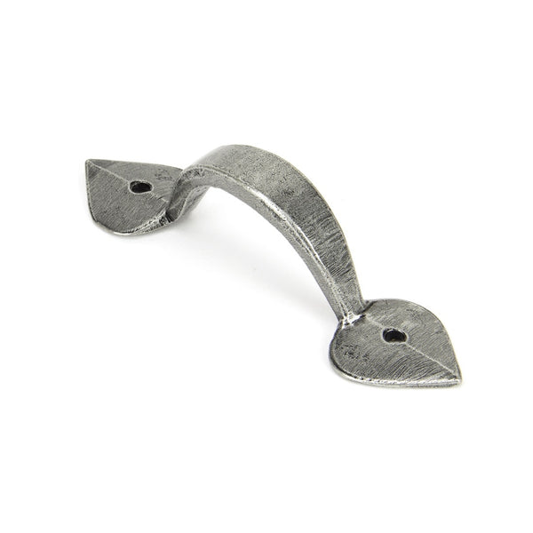 From The Anvil Small Shropshire D Pull Handle - Pewter