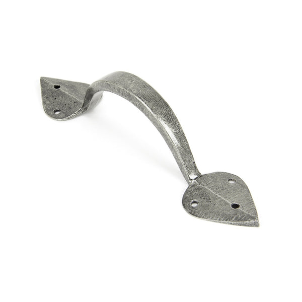 From The Anvil Large Shropshire D Pull Handle - Pewter