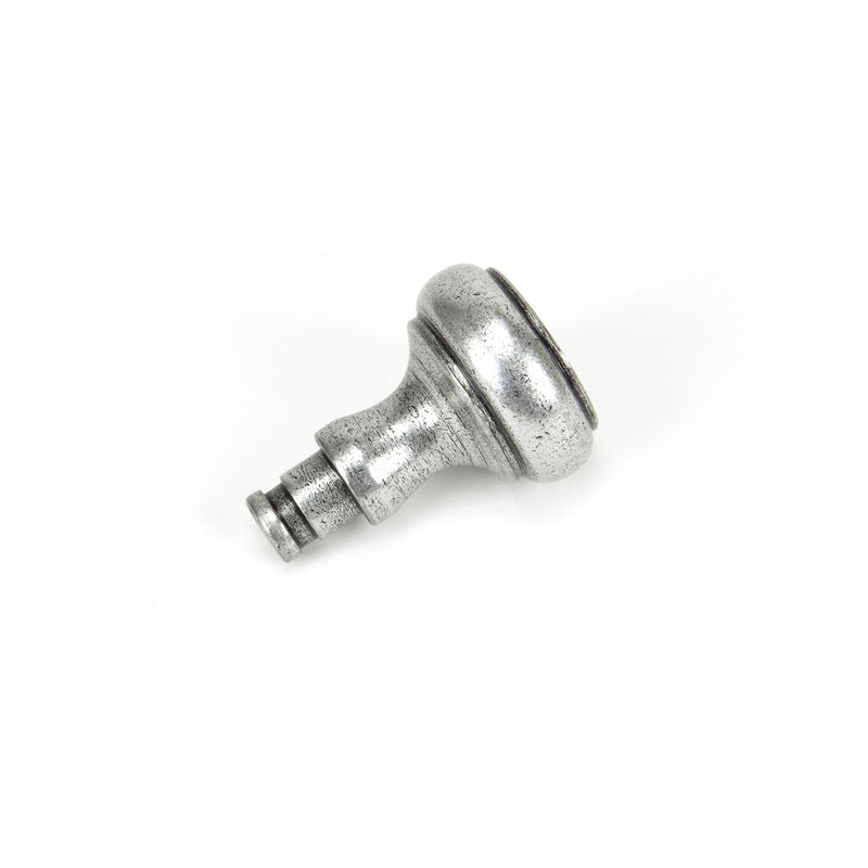 From The Anvil Regency Curtain Finial - Pewter