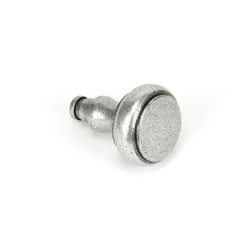 From The Anvil Regency Curtain Finial - Pewter