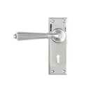From The Anvil Hinton Lock Handles - Polished Chrome