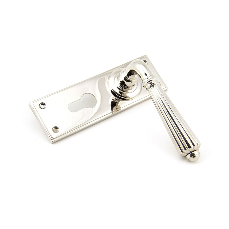 From The Anvil Hinton Euro Handles - Polished Nickel