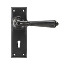 From The Anvil Hinton Lock Handles - Aged Bronze