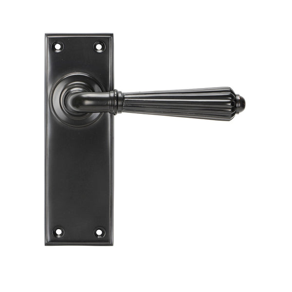 From The Anvil Hinton Latch Handles - Aged Bronze