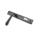 From The Anvil Hinton 92pz Slimline Lever Euro Handles For Multi-Point Locks - Aged Bronze