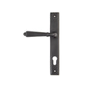 From The Anvil Hinton 92pz Slimline Lever Euro Handles For Multi-Point Locks - Aged Bronze